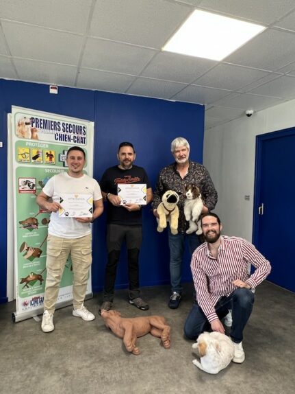 formation de formateur premiers secours chien chat à phalempin